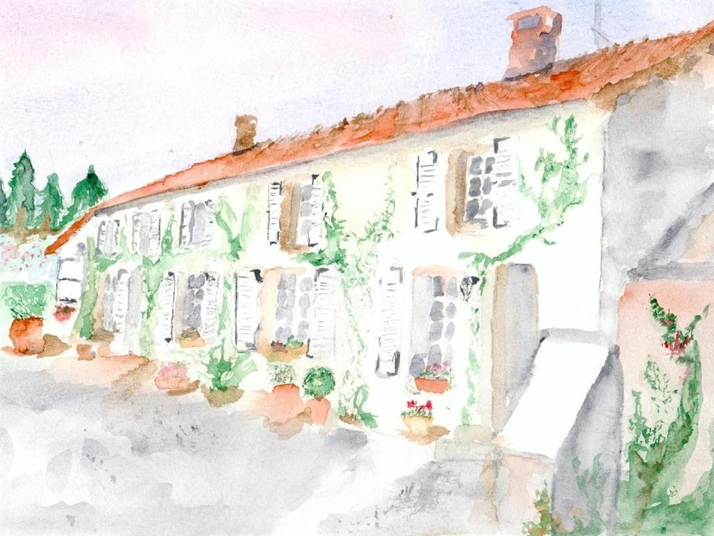 โอ เพร ดู มูแล็ง Bed & Breakfast Clamanges ภายนอก รูปภาพ